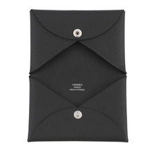 Load image into Gallery viewer, HERMES Calvi Black Epsom
