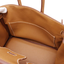 将图像加载到图库查看器中,HERMES Birkin Gold Togo Leather Size 25