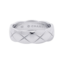Load image into Gallery viewer, CHANEL Coco Crush Collection Ring Size Medium/59/#19J10570 18K White Gold