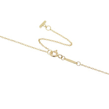 Load image into Gallery viewer, TIFFANY&Co. T Smile Necklace Size Small60011679 18K Yellow Gold