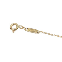 Load image into Gallery viewer, TIFFANY&Co. T Smile Necklace Size Small60011679 18K Yellow Gold
