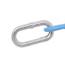 Load image into Gallery viewer, Bottega Veneta Chain choker necklace Light Blue SV925 Light BlueEnamel