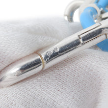将图像加载到图库查看器中,Bottega Veneta Chain Bracelet Size S Light Blue SV925 Light BlueEnamel