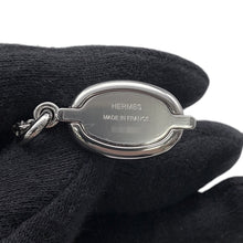 将图像加载到图库查看器中,HERMES Maillon Necklace Black Lacquer Metal