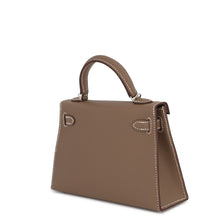 将图像加载到图库查看器中,HERMES Mini Kelly 2 Etoupe Epsom