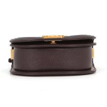 将图像加载到图库查看器中,CHANEL Boy Chanel ChainShoulder Bag BrownAS3350 Caviar Leather