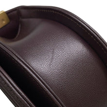 将图像加载到图库查看器中,CHANEL Boy Chanel ChainShoulder Bag BrownAS3350 Caviar Leather