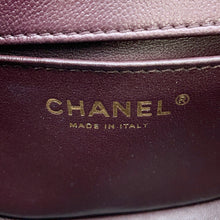 将图像加载到图库查看器中,CHANEL Boy Chanel ChainShoulder Bag BrownAS3350 Caviar Leather