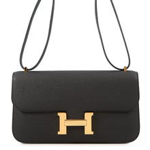 Load image into Gallery viewer, HERMES Constance Elan Miroir Black Epsom