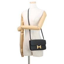 Load image into Gallery viewer, HERMES Constance Elan Miroir Black Epsom
