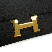 Load image into Gallery viewer, HERMES Constance Elan Miroir Black Epsom