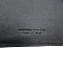 将图像加载到图库查看器中,Bottega Veneta INTRECCIATO Bifold WalletNagazai Cloth Black120697V46511000 Leather