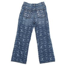 Load image into Gallery viewer, CHANEL CC Logo Denim Pants Size 36 BlueP74549 Cotton100%