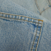 将图像加载到图库查看器中,CHANEL Long denim jacket Size 38 BlueP70179 Cotton100%