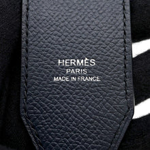 Load image into Gallery viewer, HERMES Bandouliere Tressage de Cuir Blue/Orange/Black Epsom