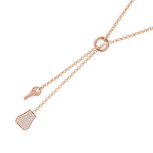 Load image into Gallery viewer, HERMES Kelly Clochette Necklace Size PMH220260B 00 18K Pink Gold