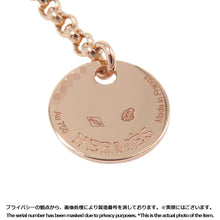 Load image into Gallery viewer, HERMES Kelly Clochette Necklace Size PMH220260B 00 18K Pink Gold