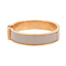 Load image into Gallery viewer, HERMES ClicH Bangle Size PM Marong rasse Enamel Gold Plated