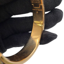 Load image into Gallery viewer, HERMES ClicH Bangle Size PM Marong rasse Enamel Gold Plated