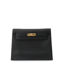 将图像加载到图库查看器中,HERMES Kelly dance 2 Black Swift Leather Size Swift Leather