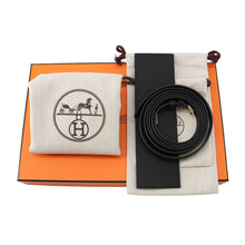 将图像加载到图库查看器中,HERMES Kelly dance 2 Black Swift Leather Size Swift Leather