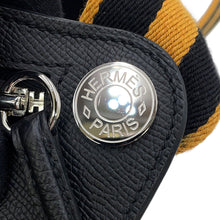 将图像加载到图库查看器中,HERMES Petite course Black Epsom