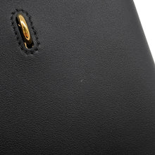 将图像加载到图库查看器中,HERMES Notebook cover Carnet Secret Black Swift Leather