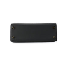 将图像加载到图库查看器中,HERMES Kelly Sellier Black Epsom Size 25