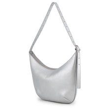 将图像加载到图库查看器中,BALENCIAGA Mary Kate Sling Bag Silver771733 Leather