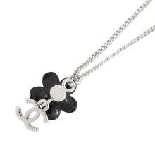 Load image into Gallery viewer, CHANEL Necklace Camellia CC Logo Metal Resin