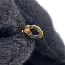 将图像加载到图库查看器中,HERMES Pop Ash Necklace Size Mini Black Lacquer Gold Plated