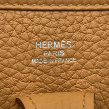 将图像加载到图库查看器中,HERMES Evelyne 3 Sesame Taurillon Clemence Size 23