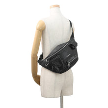 将图像加载到图库查看器中,BALENCIAGA SUPERBUSY Belt Bag Black703143 Leather