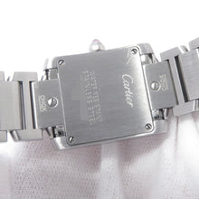 将图像加载到图库查看器中,CARTIER Tank Francaise SM W20.3mm×H25.35mm Stainless Steel Pink shell DialW51028Q3