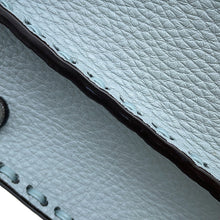 Load image into Gallery viewer, FENDI Peekaboo Selleria I see you Light Blue8BN335 Leather Size Petit