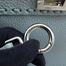 Load image into Gallery viewer, FENDI Peekaboo Selleria I see you Light Blue8BN335 Leather Size Petit