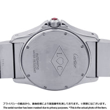 将图像加载到图库查看器中,CARTIER Santos Rondo W29mm Stainless Steel K18YG Silver DialW20038R3