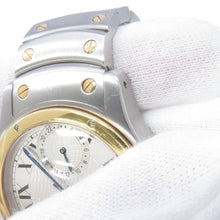 将图像加载到图库查看器中,CARTIER Santos Rondo W29mm Stainless Steel K18YG Silver DialW20038R3