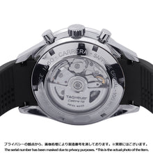 Load image into Gallery viewer, TAG HEUER Carrera Chronograph Tachymeter Racing W41mm Stainless Steel Rubber Black DialCV2014.FT6014