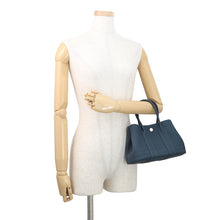 Load image into Gallery viewer, HERMES Neo Garden Blue de Prusse Negonda Leather Size 23