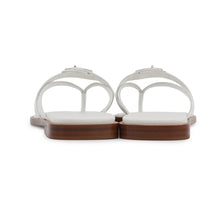 将图像加载到图库查看器中,HERMES Sandals Miss WhiteH261038Z Calf Leather Size 36