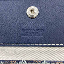 Load image into Gallery viewer, GOYARD Saint Louis Navy BlueSTLOUIPMLTY12CL12P PVC Leather Size PM