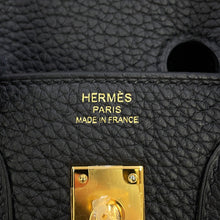 将图像加载到图库查看器中,HERMES Birkin Black Togo Leather Size 25