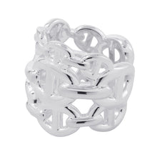 Load image into Gallery viewer, HERMES Chaine d'Ancre Anchene Ring Size GM/47/#7 SV925