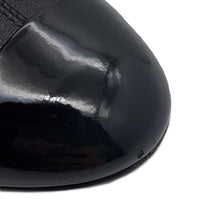 Load image into Gallery viewer, CHANEL Short boots with ribbon and CC logo BlackG40099 Leather Patent Leather Faux Pearl Size 34 C