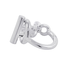 Load image into Gallery viewer, HERMES Croisette Ring Size GM/52/#12 SV925