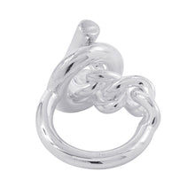 Load image into Gallery viewer, HERMES Croisette Ring Size GM/52/#12 SV925