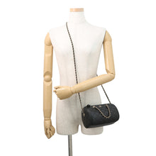 Load image into Gallery viewer, CHANEL Timeless Classics Line Roll Boston Bag BlackAP4474 Caviar Leather