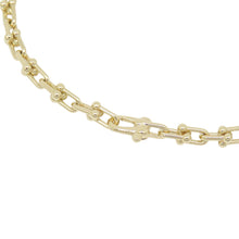 Load image into Gallery viewer, TIFFANY&Co. Hardware Microlink Bracelet Size Large60416958 18K Yellow Gold