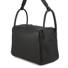 将图像加载到图库查看器中,HERMES Lindy Black Taurillon Clemence Size 30